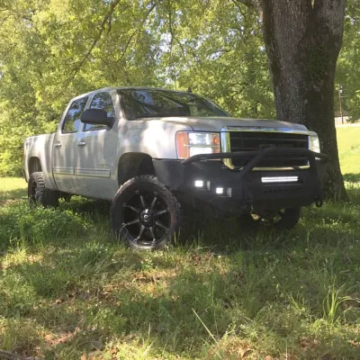 GMC 1500 2007.5-2013 with CLASSIC FRONT W.I.Y.KIT STANDARD installed