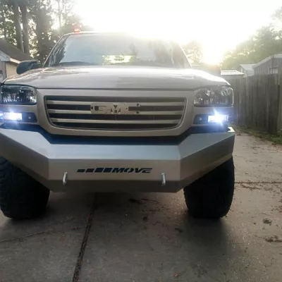 GMC 2500-3500HD 2003-2007 with CLASSIC FRONT Weld It Yourself STANDARD installed