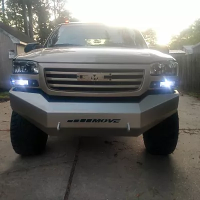 GMC 2500-3500HD 2003-2007 with CLASSIC FRONT Weld It Yourself STANDARD installed