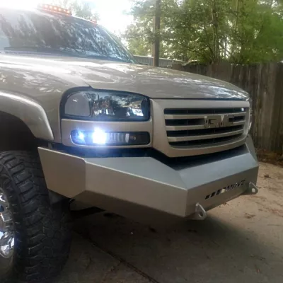 GMC 2500-3500HD 2003-2007 with CLASSIC FRONT Weld It Yourself STANDARD installed