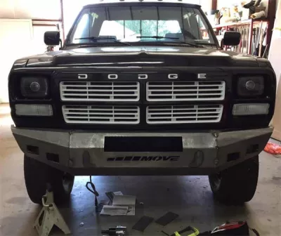 DODGE 150-250-350 1981-1993 with CLASSIC FRONT Weld It Yourself STANDARD installed