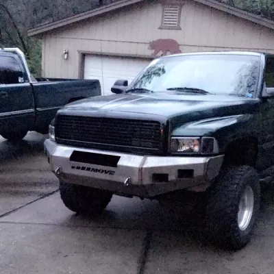 DODGE 2500-3500 1994-2002 with CLASSIC FRONT Weld It Yourself STANDARD installed