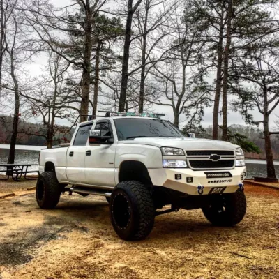 CHEVY 2500-3500HD 2003-2007 with CLASSIC FRONT Weld It Yourself STANDARD installed