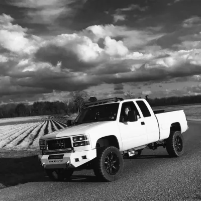 GMC 1500 1988-1998 with CLASSIC FRONT W.I.Y.KIT STANDARD installed