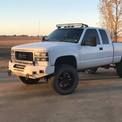 GMC 1500 1988-1998 with CLASSIC FRONT W.I.Y.KIT STANDARD installed