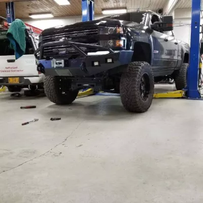 CHEVY 2500-3500HD 2015-2019 with CLASSIC FRONT Weld It Yourself Offroad installed