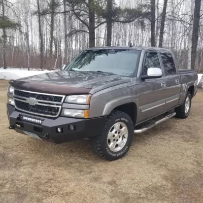 CHEVY 1500 2003-2007 with CLASSIC FRONT Weld It Yourself STANDARD installed