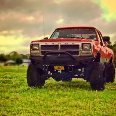 DODGE 150-250-350 1981-1993 with CLASSIC FRONT Weld It Yourself STANDARD installed