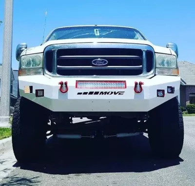 FORD F250-350 1999-2004 with CLASSIC FRONT W.I.Y.KIT STANDARD installed