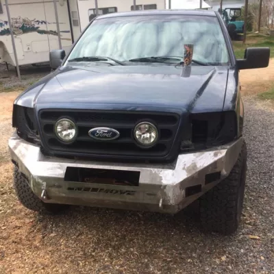 FORD F150 2004-2008 with CLASSIC FRONT Weld It Yourself STANDARD installed