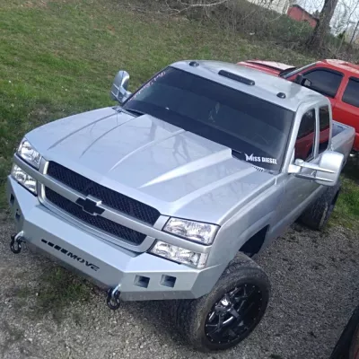 CHEVY 2500-3500HD 2003-2007 with CLASSIC FRONT Weld It Yourself STANDARD installed