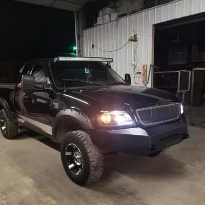 FORD F150 1999-2003 with CLASSIC FRONT Weld It Yourself STANDARD installed