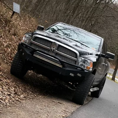 DODGE 1500 2009-2012 with CLASSIC FRONT Weld It Yourself STANDARD installed