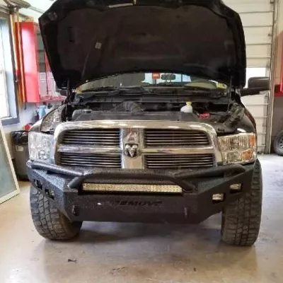 DODGE 1500 2009-2012 with CLASSIC FRONT Weld It Yourself STANDARD installed