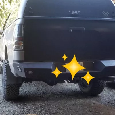 TOYOTA TUNDRA 2007-2013 with PRECISION REAR Weld It Yourself STANDARD installed