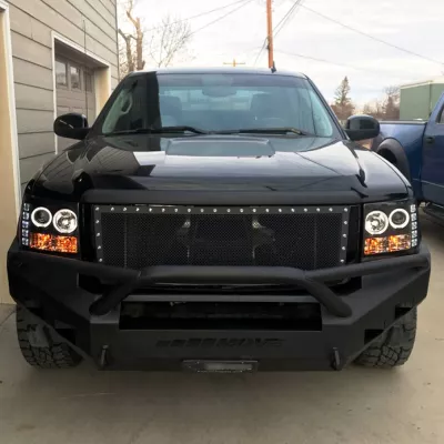 GMC 1500 2007.5-2013 with CLASSIC FRONT W.I.Y.KIT STANDARD installed