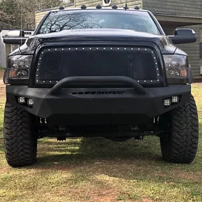 DODGE 2500-3500 2010-2018 with PRECISION FRONT Weld It Yourself STANDARD installed