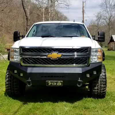 CHEVY 2500-3500HD 2011-2014 with CLASSIC FRONT Weld It Yourself STANDARD installed