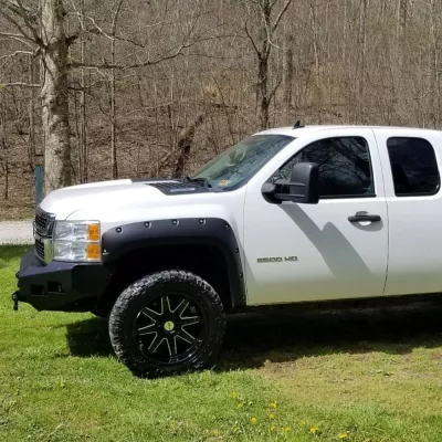 CHEVY 2500-3500HD 2011-2014 with CLASSIC FRONT Weld It Yourself STANDARD installed