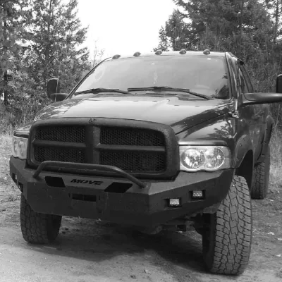 DODGE 2500-3500 2003-2005 with CLASSIC FRONT Weld It Yourself Offroad installed