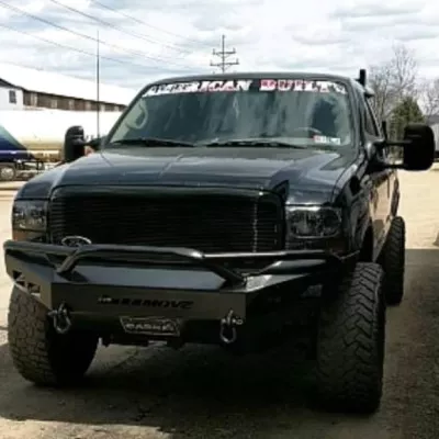 FORD F250-350 1999-2004 with CLASSIC FRONT W.I.Y.KIT STANDARD installed