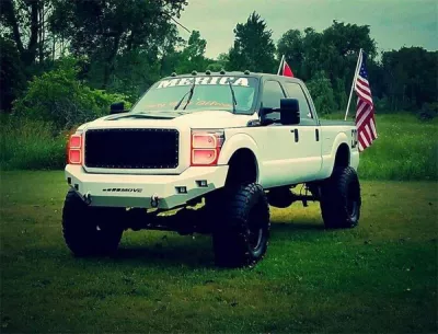 FORD F250-350 2011-2016 with CLASSIC FRONT W.I.Y.KIT STANDARD installed