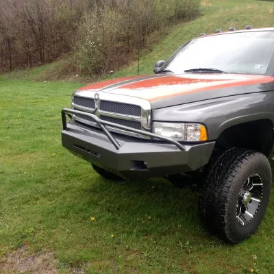 DODGE 2500-3500 1994-2002 with CLASSIC FRONT Weld It Yourself STANDARD installed