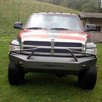 DODGE 2500-3500 1994-2002 with CLASSIC FRONT Weld It Yourself STANDARD installed