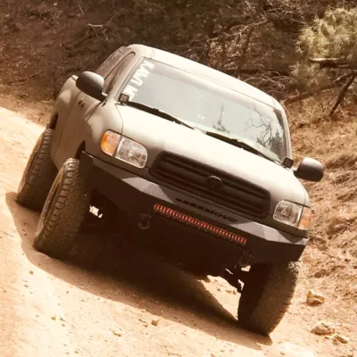 TOYOTA TUNDRA 2000-2002 [ACCESS CAB] with PRECISION FRONT Weld It Yourself STANDARD installed