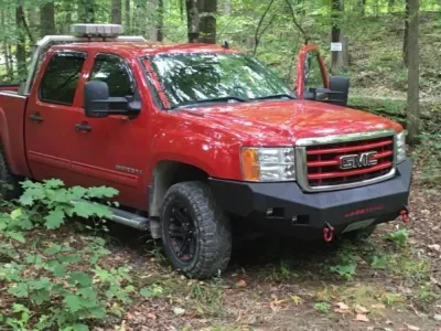 GMC 1500 2007.5-2013 with CLASSIC FRONT W.I.Y.KIT STANDARD installed