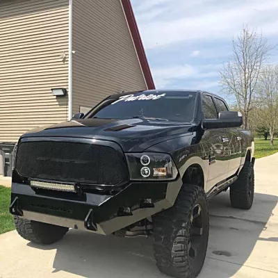 DODGE 1500 2013-2024 [INCLUDES 1500 CLASSIC] with CLASSIC FRONT W.I.Y.KIT STANDARD installed