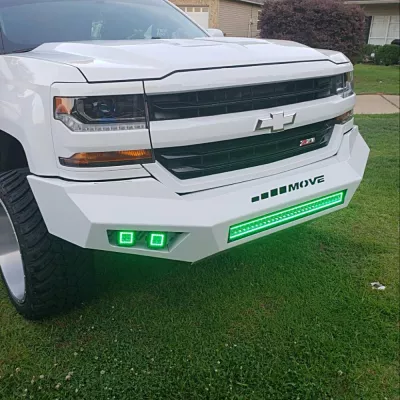 CHEVY 1500 2016-2018 with PRECISION FRONT W.I.Y.KIT STANDARD installed