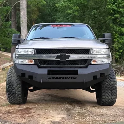 CHEVY 2500-3500HD 1999-2002 with CLASSIC FRONT Weld It Yourself STANDARD installed