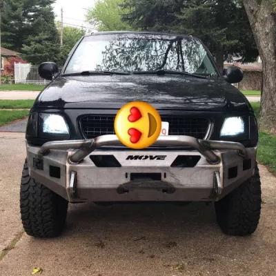 FORD F150 1997-1998 with CLASSIC FRONT Weld It Yourself Offroad installed