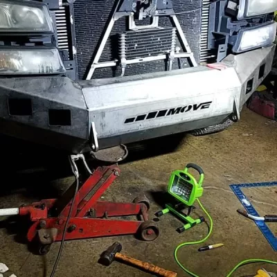 CHEVY 2500-3500HD 2003-2007 with CLASSIC FRONT Weld It Yourself STANDARD installed