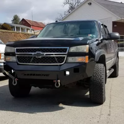 CHEVY 2500-3500HD 2003-2007 with CLASSIC FRONT Weld It Yourself STANDARD installed