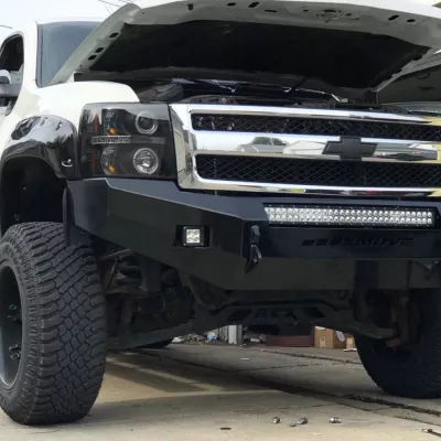 CHEVY 1500 2007.5-2013 with CLASSIC FRONT Weld It Yourself STANDARD installed