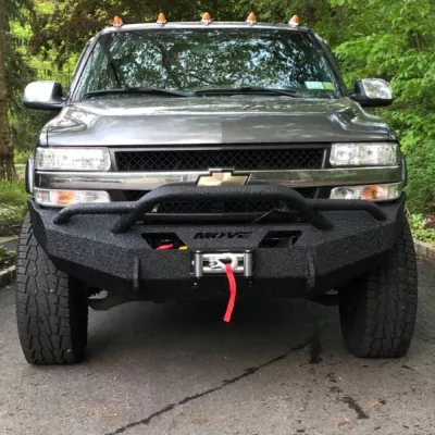 CHEVY 2500-3500HD 1999-2002 with CLASSIC FRONT Weld It Yourself Offroad installed