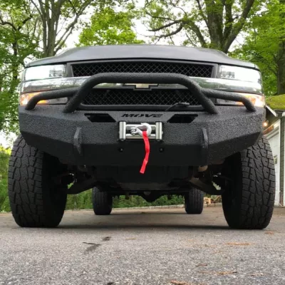 CHEVY 2500-3500HD 1999-2002 with CLASSIC FRONT Weld It Yourself Offroad installed
