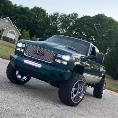 CHEVY 1500 1988-1998 with CLASSIC FRONT Weld It Yourself STANDARD installed