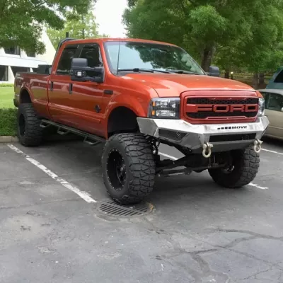 FORD F250-350 1999-2004 with PRECISION FRONT W.I.Y.KIT STANDARD installed