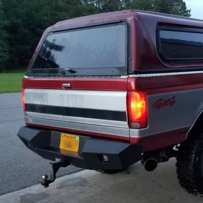 FORD F250-350 1992-1998 with PRECISION REAR Weld It Yourself STANDARD installed