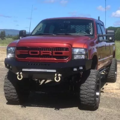 FORD F250-350 1999-2004 with PRECISION FRONT W.I.Y.KIT STANDARD installed