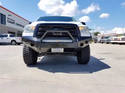TOYOTA TUNDRA 2007-2013 with CLASSIC FRONT Weld It Yourself STANDARD installed