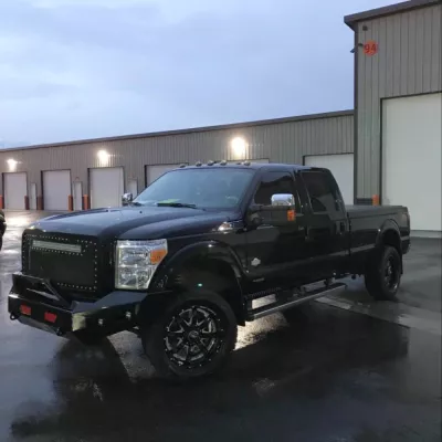 FORD F250-350 2011-2016 with CLASSIC FRONT W.I.Y.KIT STANDARD installed