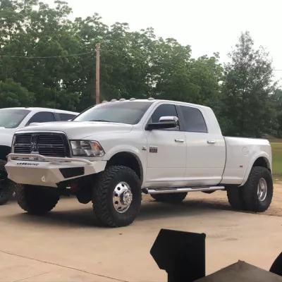 DODGE 2500-3500 2010-2018 with PRECISION FRONT Weld It Yourself STANDARD installed