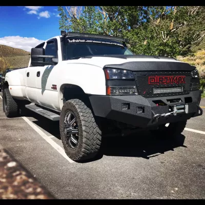 CHEVY 2500-3500HD 2003-2007 with CLASSIC FRONT Weld It Yourself Offroad installed