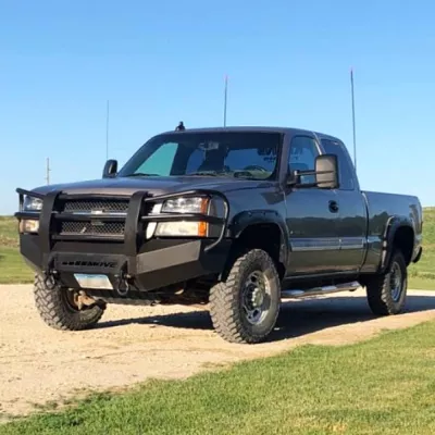 CHEVY 2500-3500HD 2003-2007 with CLASSIC FRONT Weld It Yourself STANDARD installed