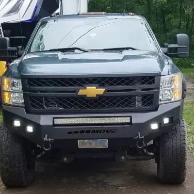 CHEVY 2500-3500HD 2011-2014 with CLASSIC FRONT Weld It Yourself STANDARD installed