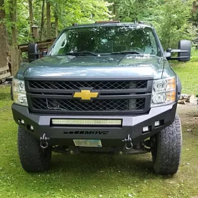 CHEVY 2500-3500HD 2011-2014 with CLASSIC FRONT Weld It Yourself STANDARD installed